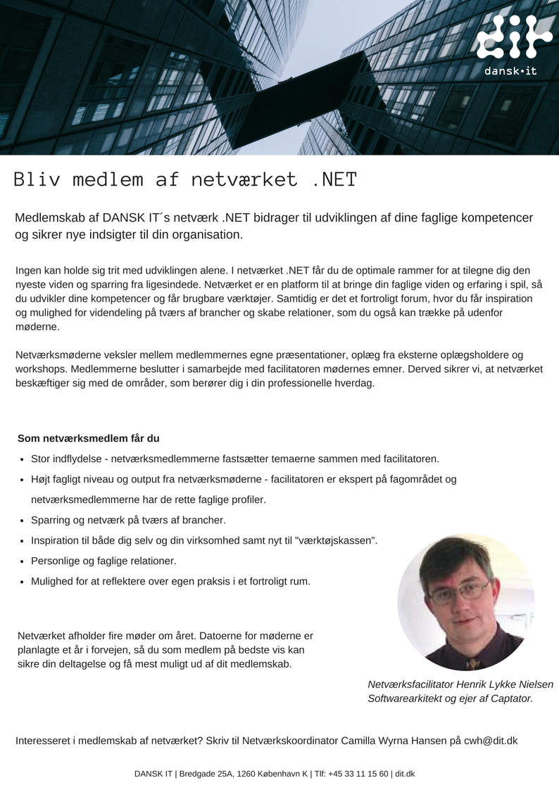 DANSK IT Flyer .NET